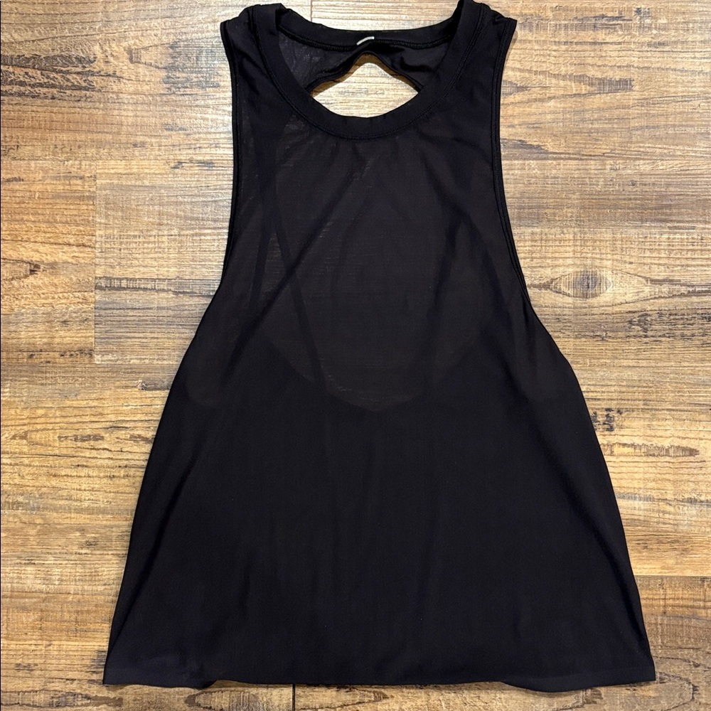 lululemon athletica Black Tank Top